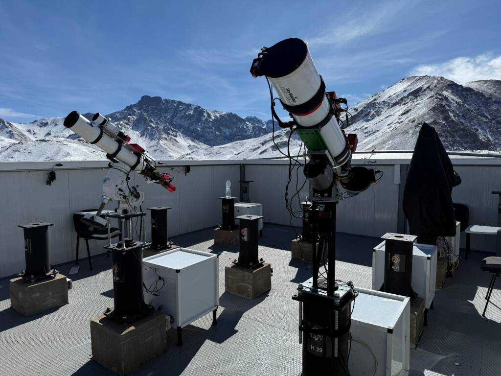Télescopes sur Pylones